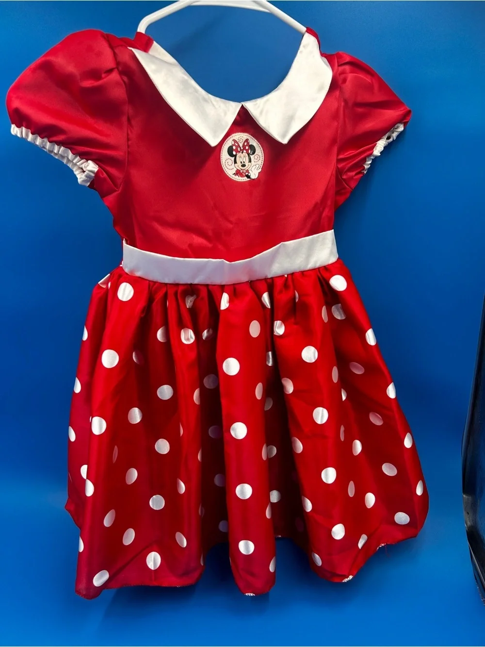 Disney Red Tag with Woven Logo